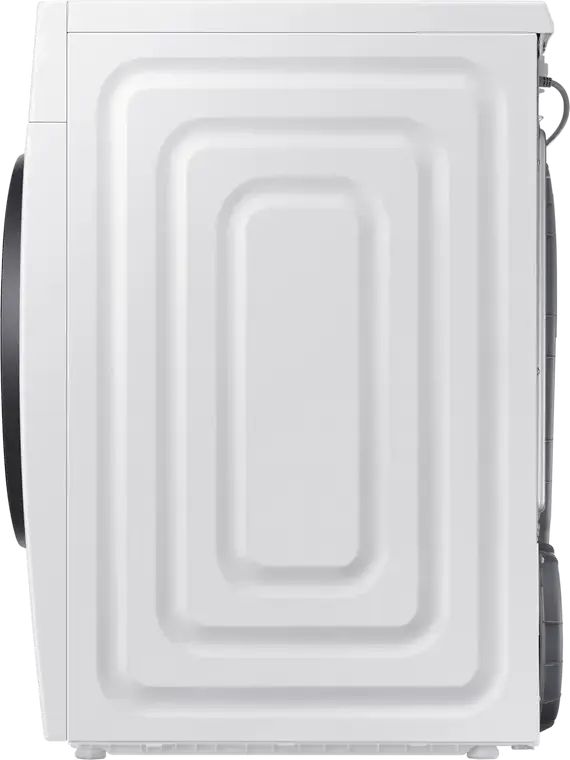 Samsung DV90DG52A0AELE Heat Pump Tumble Dryer, 9 kg Capacity, Energy Class C, Wi-Fi SmartThings, White with Black Door, 85x60x60 cm