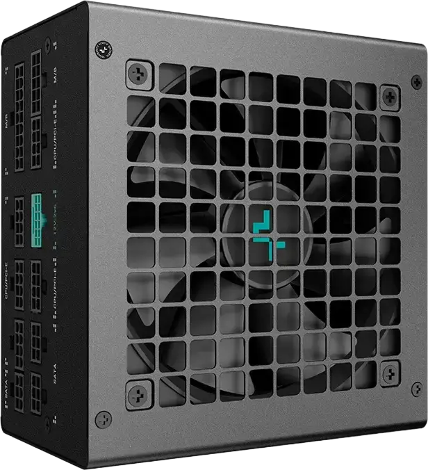 Sursă Alimentare Deepcool PN850M 850W, Fully Modular ATX 12V v3.1, Eficiență 80 Plus Gold, Conector PCIe 5.1 12V-2x6, Condensatori Japonezi, Garanție 10 Ani