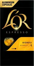 Cafea L'OR Espresso Biondo, 10 buc