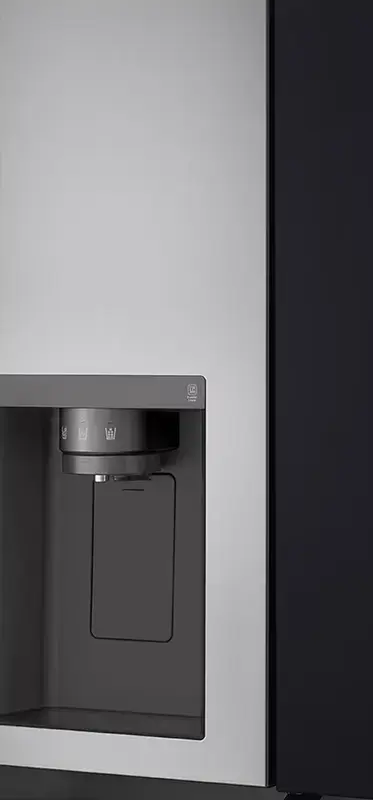 Frigider LG GSXV80PZLE Side-by-Side, InstaView Door-in-Door, No Frost, Capacitate Netă 635L, Inverter Linear Compressor, Dispenser Apă și Gheață, Argintiu, Wi-Fi ThinQ
