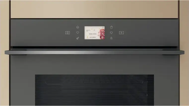 Cuptor Electric Incorporabil Whirlpool WOI118PT2SSMA W Collection, 73L, Clasa Energetică A+, MySmart Display, AirFry, Tehnologie 6th Sense, FlexiClean, Gri
