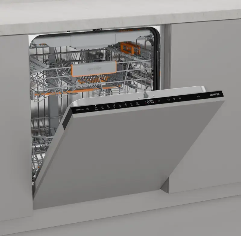 Gorenje GV673C65 Fully Integrated Dishwasher, 16 Place Settings, A+++ Energy Class, Inverter PowerDrive Motor, Turbo Combi Drying, ConnectLife, 59.8x81.6x55.5 cm