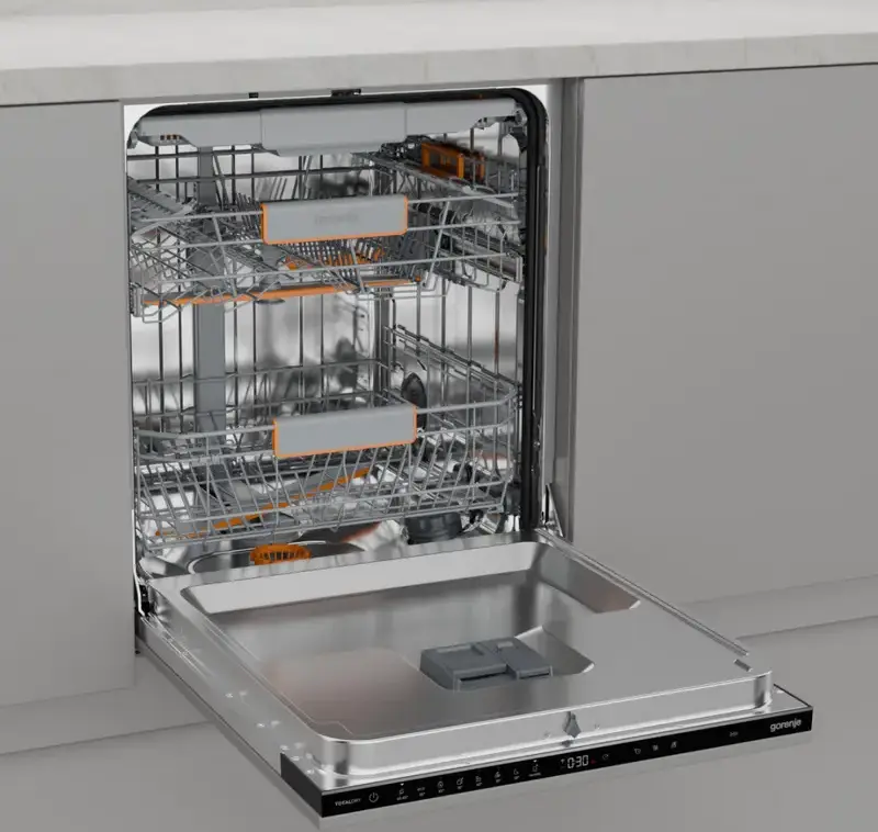 Gorenje GV673C65 Fully Integrated Dishwasher, 16 Place Settings, A+++ Energy Class, Inverter PowerDrive Motor, Turbo Combi Drying, ConnectLife, 59.8x81.6x55.5 cm