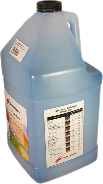 Static Control Odyssey Multi-Purpose Toner MPTCOL-1KG-CR Cyan 1kg Powder for HP Color LaserJet and Canon i-SENSYS Refilling