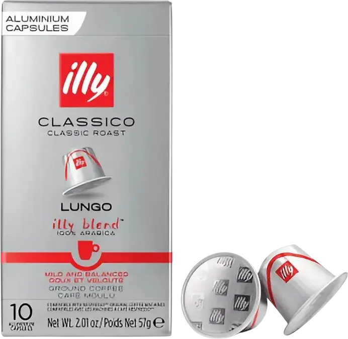 Cafea Illy Espresso Classico Lungo, 10 buc
