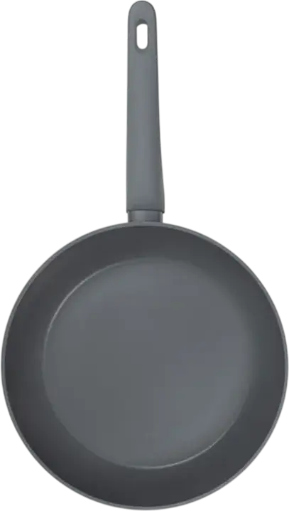 Tiga din Aluminiu Resto 93193 Colecția CAS, Strat Antiaderent PFLUON, Maner Bakelit, Compatibila cu Inductie si Cuptor, Materiale Reciclate, 24 cm, Neagra
