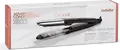 BaByliss ST496E Steam Shine Styler 2-in-1 Hair Straightener and Curler, Diamond Ceramic Plates, Ionic Function, Continuous Steam, 150-230°C