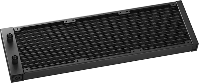 Deepcool LM360 AIO Liquid CPU Cooler, Black, 360mm Aluminum Radiator, 2.4-inch IPS LCD Screen, 3x 120mm ARGB Fans, Intel LGA 1851/1700/1200/115x, AMD AM5/AM4