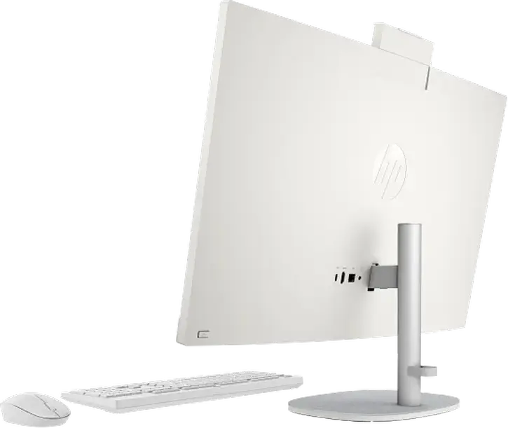 HP All-in-One 27-ct2000ci PC, 27" FHD IPS Anti-glare, AMD Ryzen AI 7 350, 32GB DDR5, 2TB SSD, Windows 11 Home, White, Wireless Keyboard & Mouse