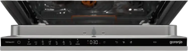 Gorenje GVB67364 Built-in Dishwasher, 16 Place Settings, Inverter PowerDrive Motor, ConnectLife Wi-Fi, TotalDry, Energy Class A+++, Grey, 59.8 cm