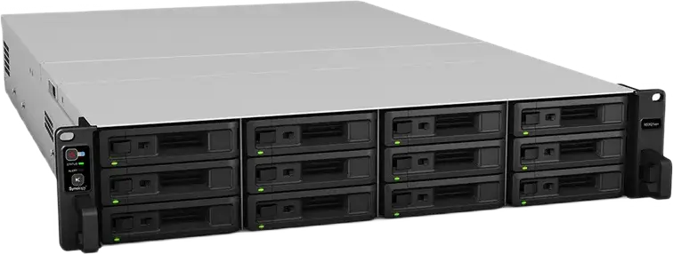 Stocare atașată la rețea SYNOLOGY RS3621xs+, Gri
