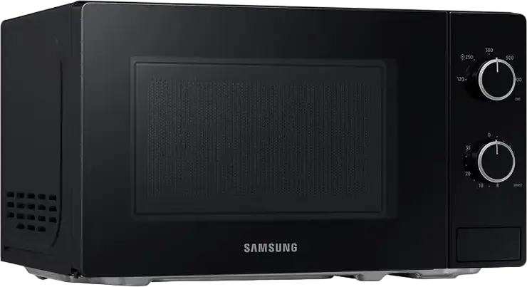 Cuptor cu microunde Solo Samsung MS20A3010AL, 20L, 700W, Control Mecanic, Defrost, Negru, Freestanding