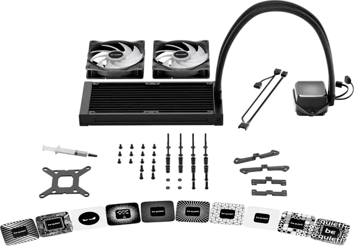 Cooler CPU Lichid AIO be quiet! Pure Loop 3 LX 240mm, ARGB, Ventilatoare Light Wings LX, Intel LGA1851/1700/1200/115x, AMD AM5/AM4, BW030EU