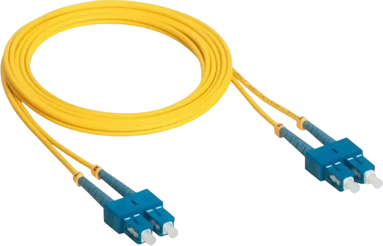 Patch cord APC Electronic FO-P011, 7m, Galben