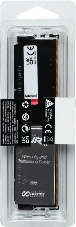Kingston FURY Beast DDR5 64GB Kit (1x64GB) 5600MHz CL36 RAM KF560C36BBE2K2-32, Intel XMP 3.0, AMD EXPO, Low-Profile Aluminum Heat Spreader, Black