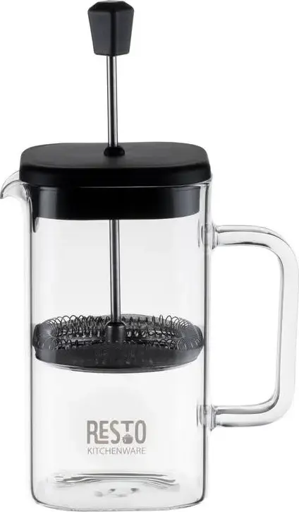 Cafetiera French Press RESTO 90503, 0,6L, Negru