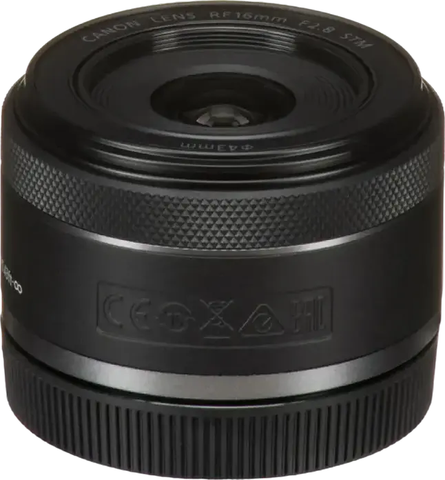 Canon RF 16mm f/2.8 STM Ultra-Wide Angle Prime Lens for Full-Frame and APS-C, Stepping Motor Autofocus, 43mm Filter Size, Black