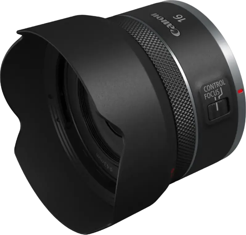 Canon RF 16mm f/2.8 STM Ultra-Wide Angle Prime Lens for Full-Frame and APS-C, Stepping Motor Autofocus, 43mm Filter Size, Black
