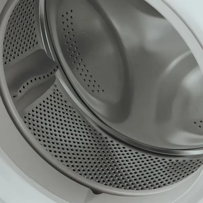 Whirlpool WRSB 7259 BB EU Front-Load Washing Machine, 7 kg Capacity, Inverter Motor, 6th Sense Technology, Steam Cleaning, 1200 rpm Spin Speed, White/Black