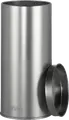 Xavax 111264 Universal Coffee Storage Container, Metal Tin for Capsules (up to 20), Beans (300g) or Ground Coffee (350g), Silver