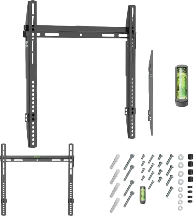 Suport fixat pe perete Gembird WM-55F-03, Negru