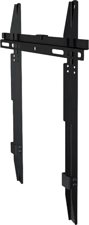 Gembird WM-55F-03 Fixed LCD TV Wall Mount for 32-55 inch Screens, VESA 200x200 to 400x400mm, Max Load 40kg, Steel, Black, with Integrated Bubble Level