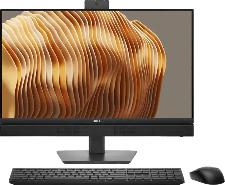 Dell Pro 24 All-in-One QC24250 AIO PC, Intel Core Ultra 7 265, 16GB DDR5, 512GB SSD, 23.8" FHD IPS 100Hz Display, Windows 11 Pro, Wi-Fi 6E, Black