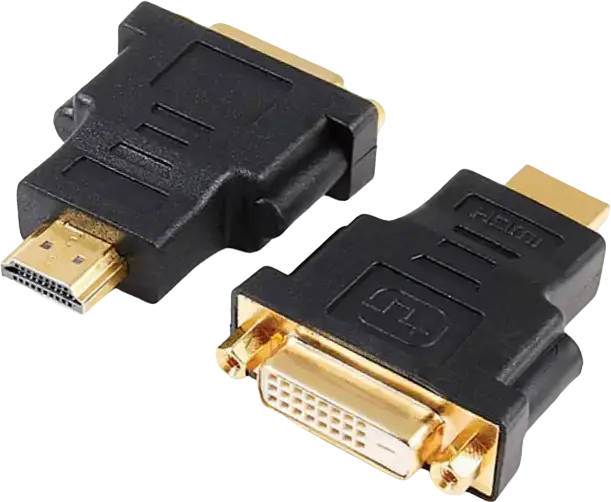 Adaptor Video Cablexpert A-HDMI-DVI-3, HDMI (M) - DVI-D (F), 0,1m, Negru