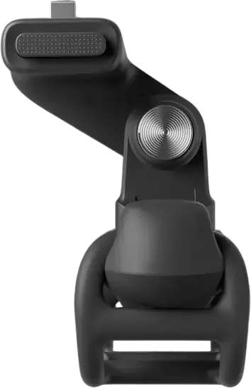 Insta360 GO Ultra Flexi Strap Mount, 360° Swivel Joint Silicone Action Camera Bracket for Handlebars and Helmets, Black