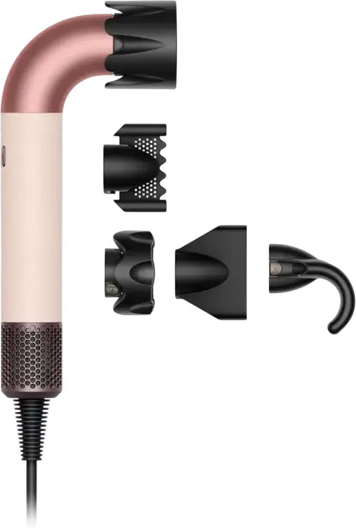Uscător de păr Dyson Supersonic r HD17, 1700W, Motor Hyperdymium, 4 Trepte de Temperatură, Accesorii Inteligente RFID, Reducere Frizz cu Ioni Negativi