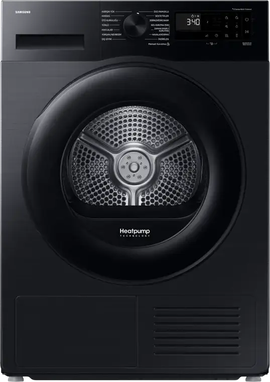 Uscător de rufe Samsung DV90DG52A0ABLE, 9kg, Negru
