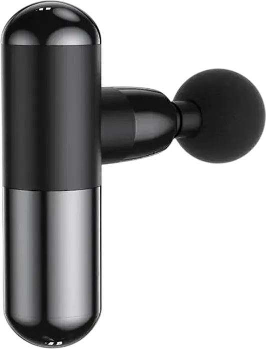 XO FG02 Massage Gun Fascia Gun, 25W Power, 6 Speed Levels, 900mAh Battery, ABS Body, Overheat Protection, Smart Auto-Shutdown, 4 Massage Heads