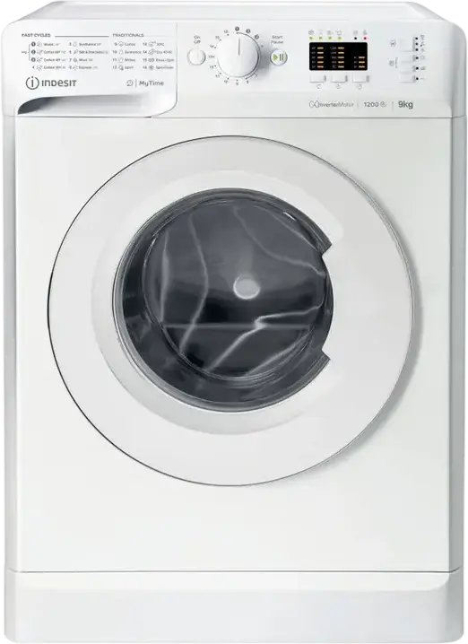 Mașină de spălat Indesit MTWA 91284 W EE, 9kg, Alb