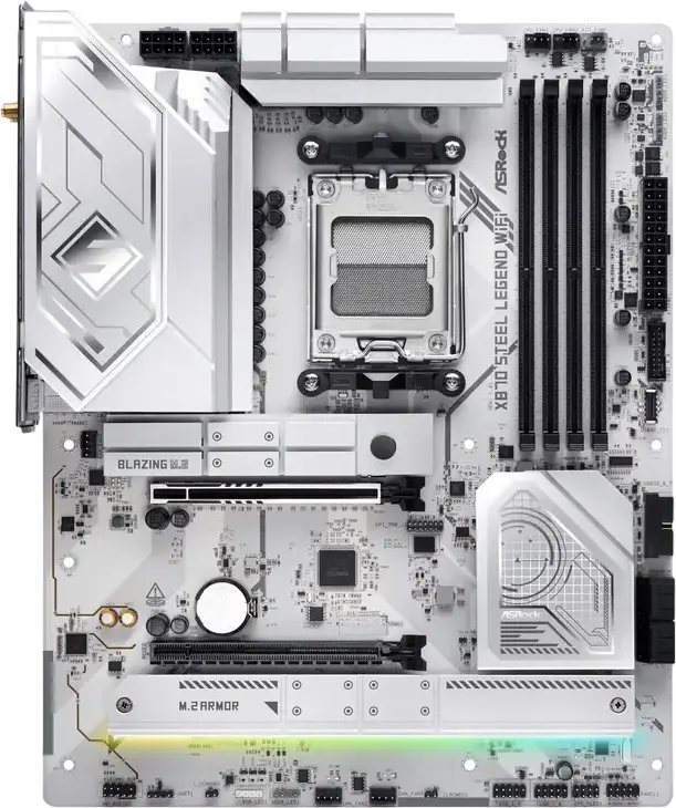 Placă de bază ASRock X870 STEEL LEGEND WIFI, AM5, AMD X870, ATX