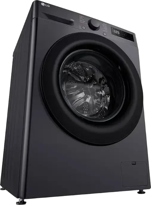 LG F4WR510SBM Front-Load Washing Machine, 10 kg, AI Direct Drive, Steam Allergy Care, 1400 rpm, Energy Class A, LED Display, Black