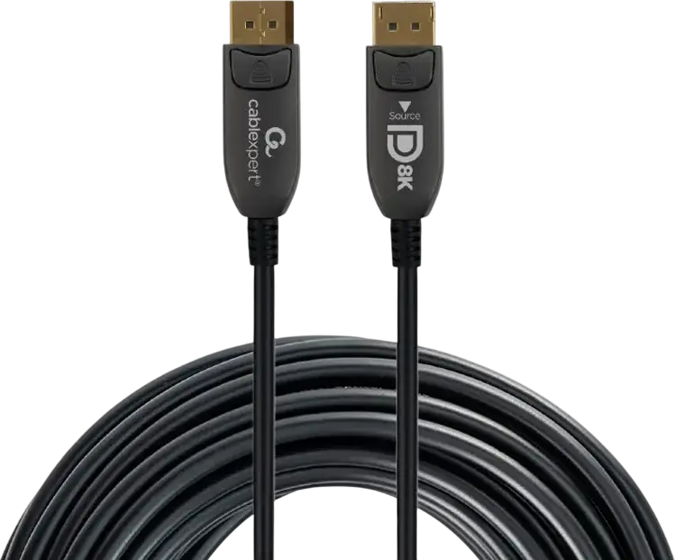 Cablu Video Cablexpert AOC Premium Series, DisplayPort (M) - DisplayPort (M), 30m, Negru
