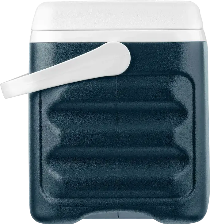 Ardesto CB-25B Portable Cooler Box, 25L Thermobox with PU Insulation, Durable Plastic, Removable Divider and Cold Accumulator, Blue