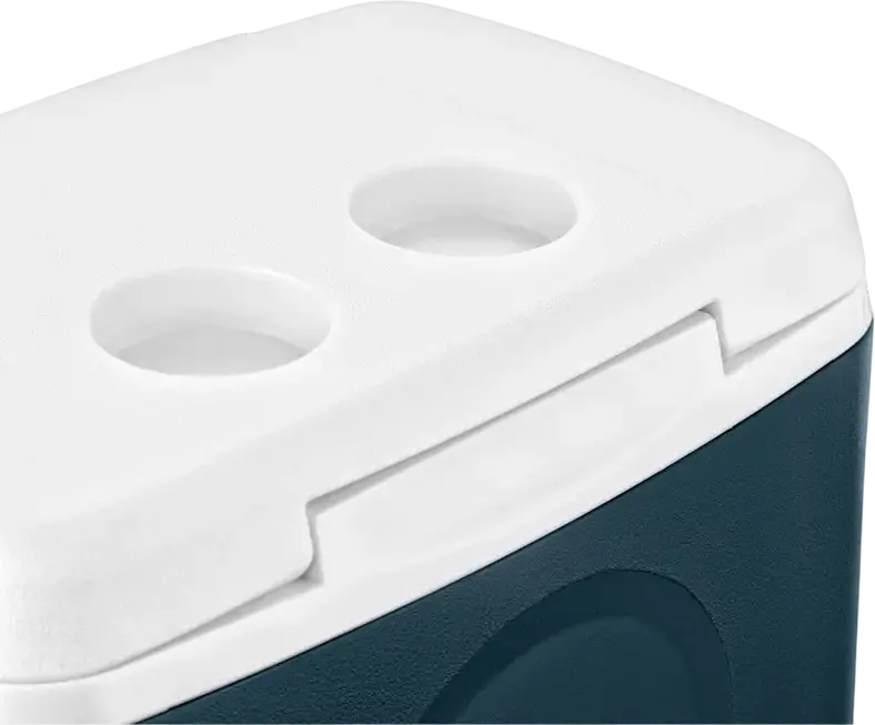 Ardesto CB-25B Portable Cooler Box, 25L Thermobox with PU Insulation, Durable Plastic, Removable Divider and Cold Accumulator, Blue