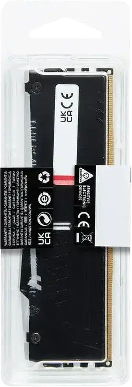 Memorie RAM Kingston FURY Beast RGB 64GB DDR5 5600MHz CL36 KF556C36BBEA-64, Intel XMP 3.0, AMD EXPO, Modul Memorie Gaming, Negru