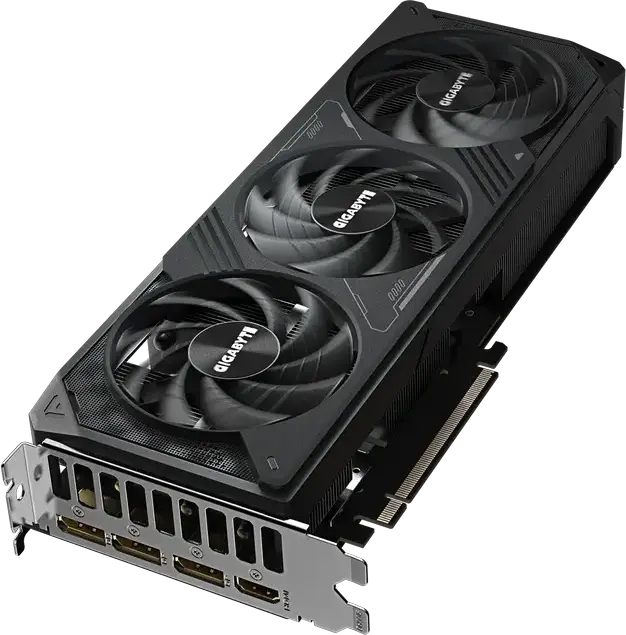 Gigabyte GeForce RTX 5070 WINDFORCE OC SFF 12GB GDDR7 Graphics Card, Blackwell Architecture, PCI-E 5.0, Triple Fan Cooling, GV-N5070WF3OC-12GD