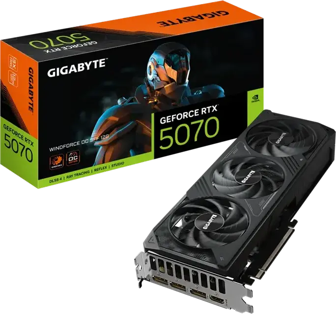 Placă Video Gigabyte GV-N5070WF3OC-12GD, 12GB GDDR7 192bit