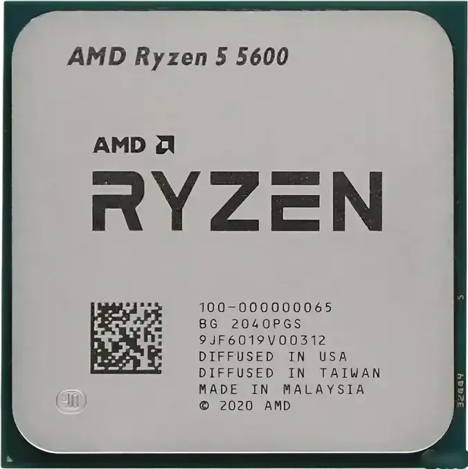 Procesor AMD Ryzen 5 5600, Fără grafică integrată, Wraith Stealth | Tray
