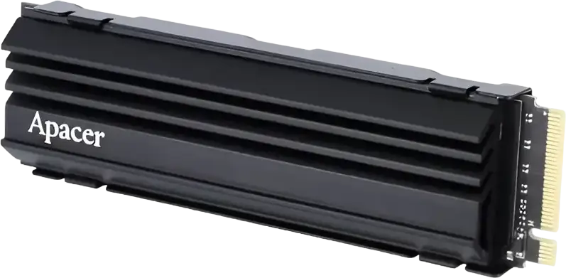 SSD Apacer AS2280Q4U 1 TB M.2 PCIe Gen4 x4 NVMe 1.4, 3D NAND, Citire pana la 7400MB/s, Scriere pana la 7000MB/s, cu Radiator, Compatibil cu PS5 si PC-uri performante