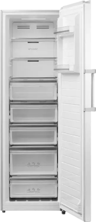Heinner HFF-M272NFCE++ Upright Convertible Fridge-Freezer, No Frost, 272L Capacity, LED Display, Energy Class E, White, 185x59.5x61.8 cm