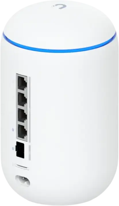 Ubiquiti UniFi Dream Router 7 (UDR7) Router WiFi 7 Tri-Band, Porturi 10G SFP+ si 2.5 GbE, Procesor Quad-core ARM Cortex-A53, 3GB RAM, 64GB Stocare, Alb