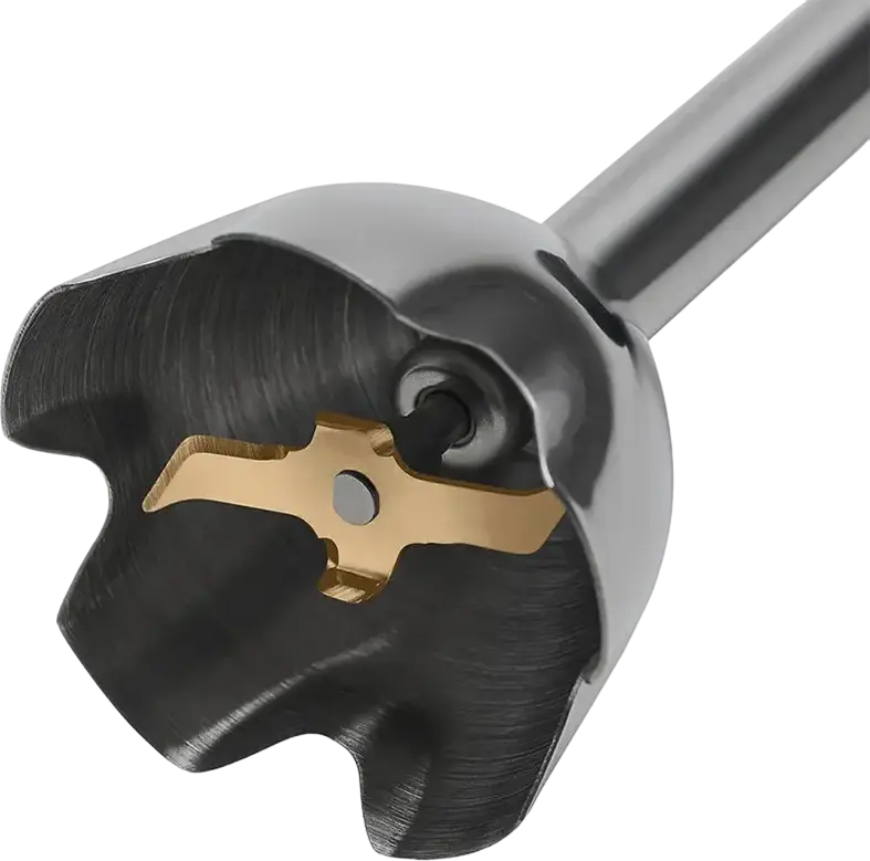 Polaris PHB1589AL Hand Blender 1500W, 30 Speed Settings, Turbo Mode, 4 PRO TITAN Stainless Steel Knife, with Chopper, Whisk, Cube and Grater Attachments