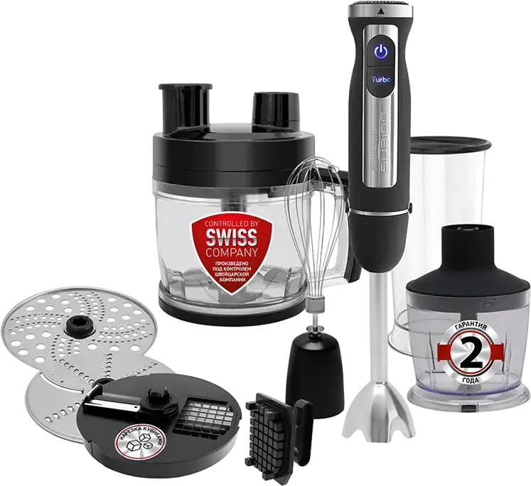 Blender de mână Polaris PHB1589AL, Negru
