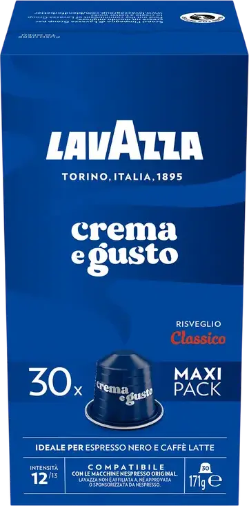 Cafea Lavazza Crema E Gusto Nespresso, 30 buc