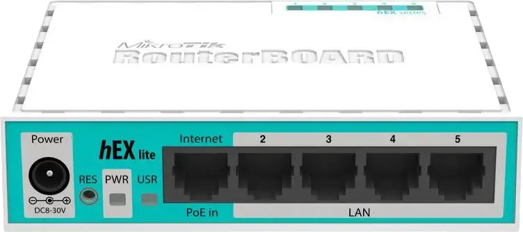 Router MikroTik hEX lite, Alb