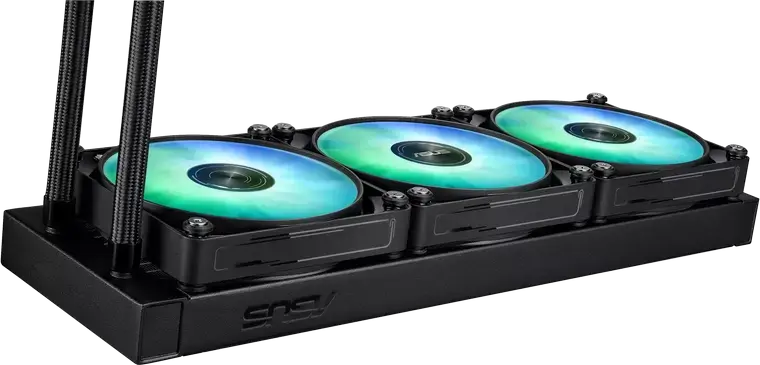 Система жидкостного охлаждения ASUS Prime LC 360 ARGB LCD AIO, радиатор 360 мм, ЖК-дисплей 2.3 дюйма, 3 PWM вентилятора 120 мм, Intel LGA 1851/1700/1200/115x, AMD AM5/AM4